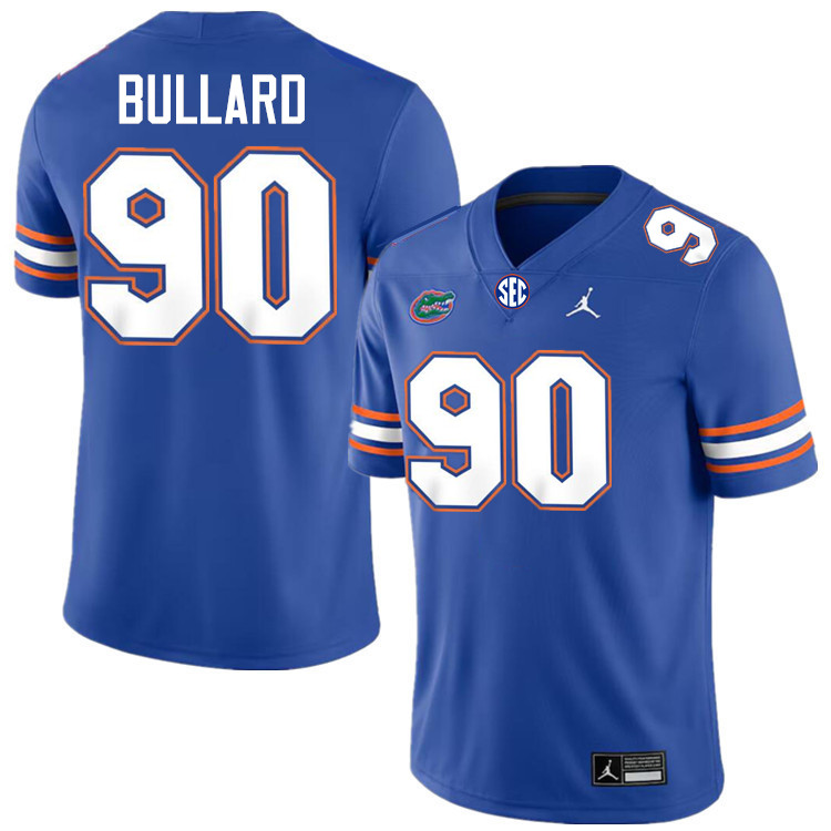 Jonathan Bullard Florida Jersey,Florida Gators #90 Jonathan Bullard Jersey Youth Uniforms-Royal